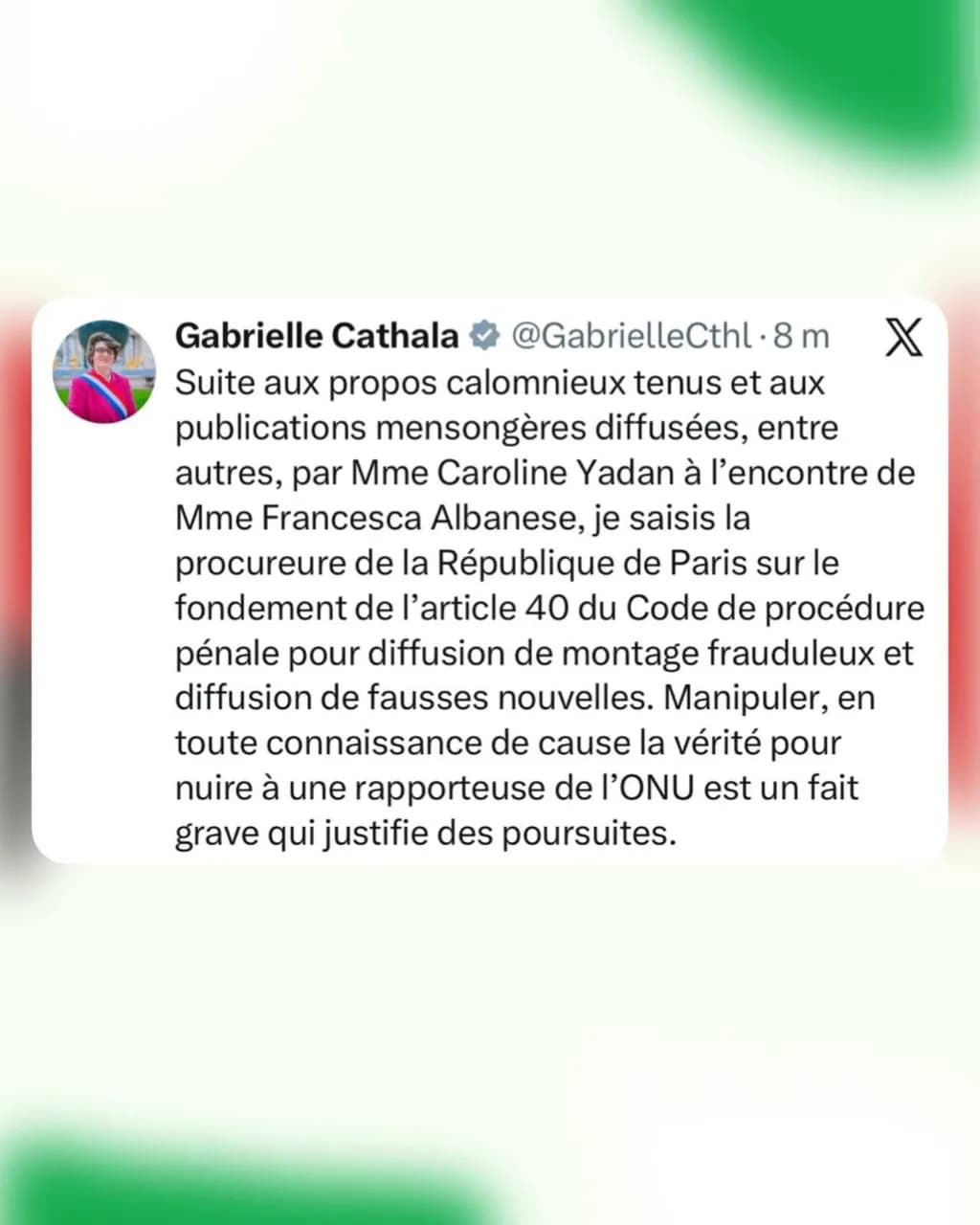 Legal Action Announcement