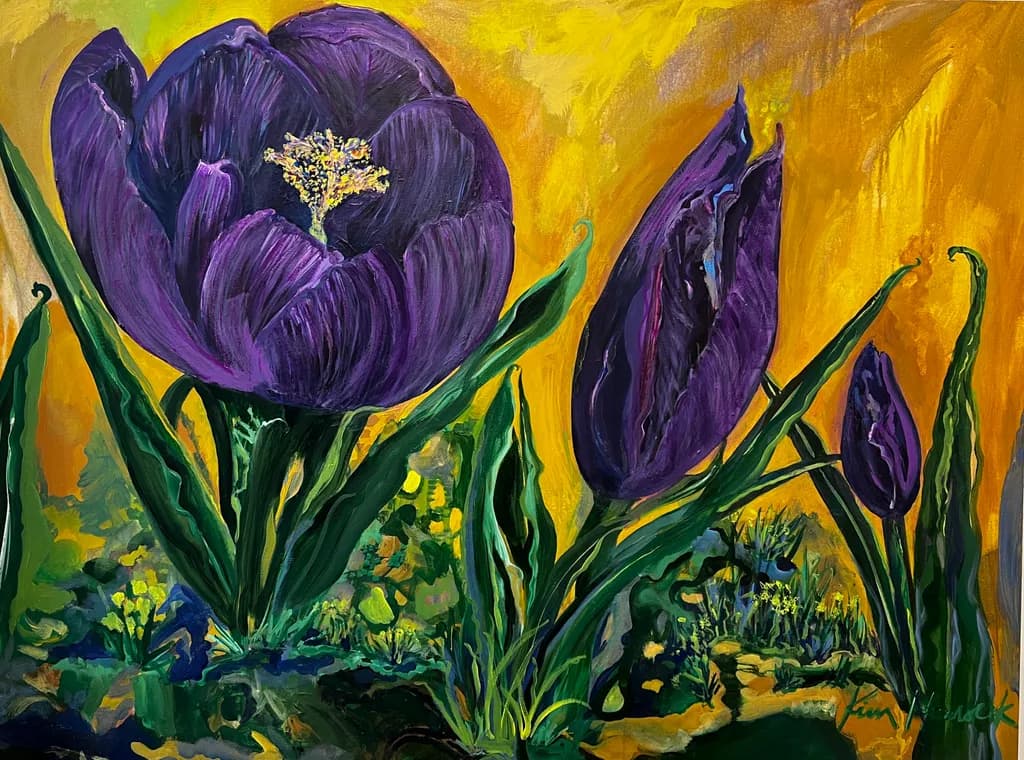 Golden Bloom Tulips