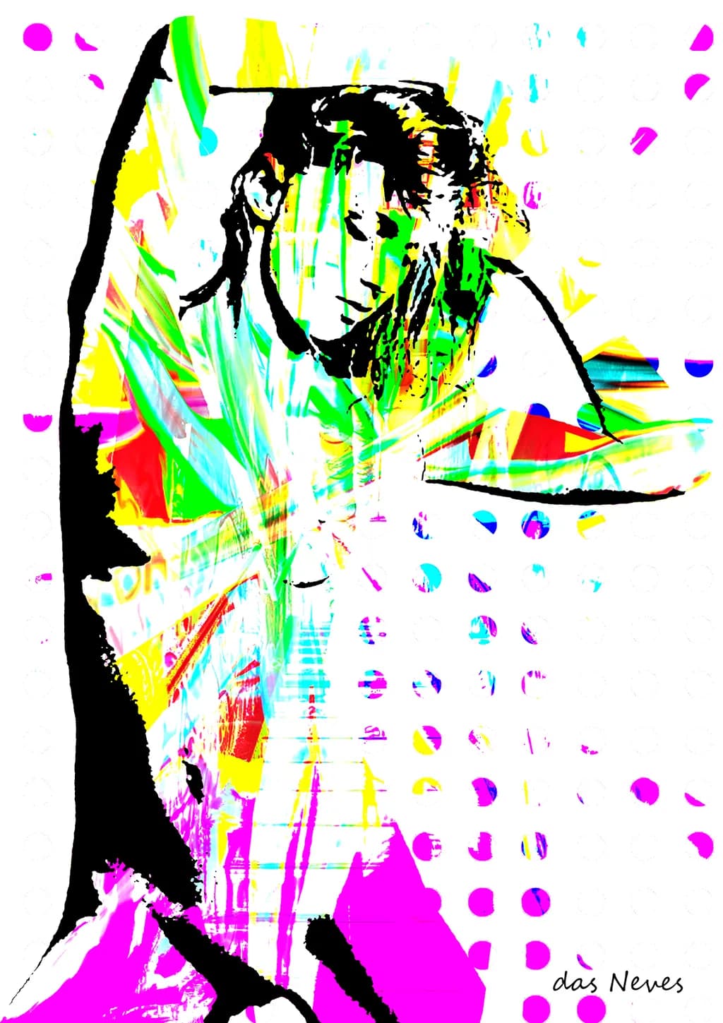 Color Burst Portrait