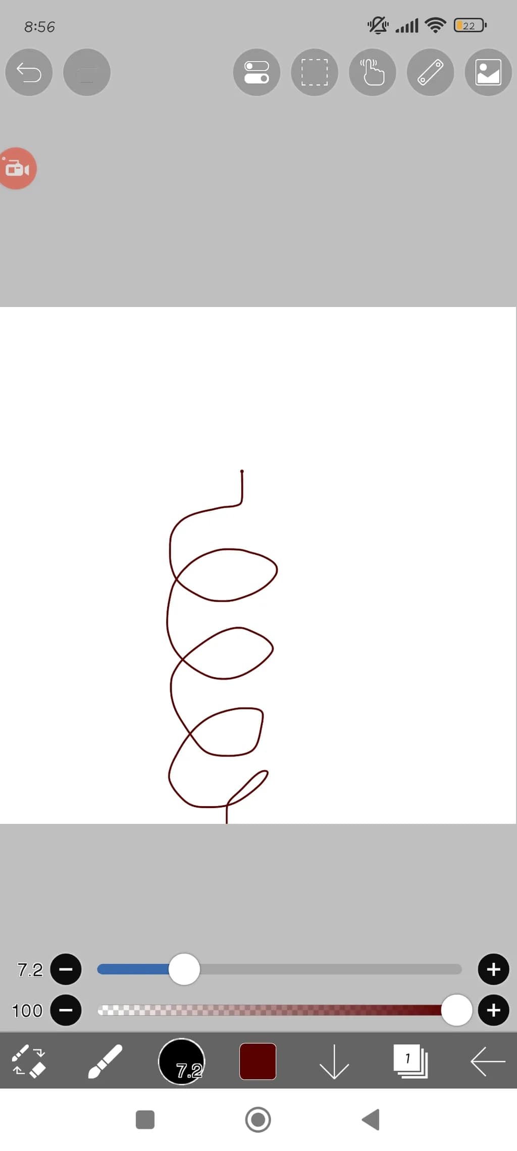 Looped Line Study