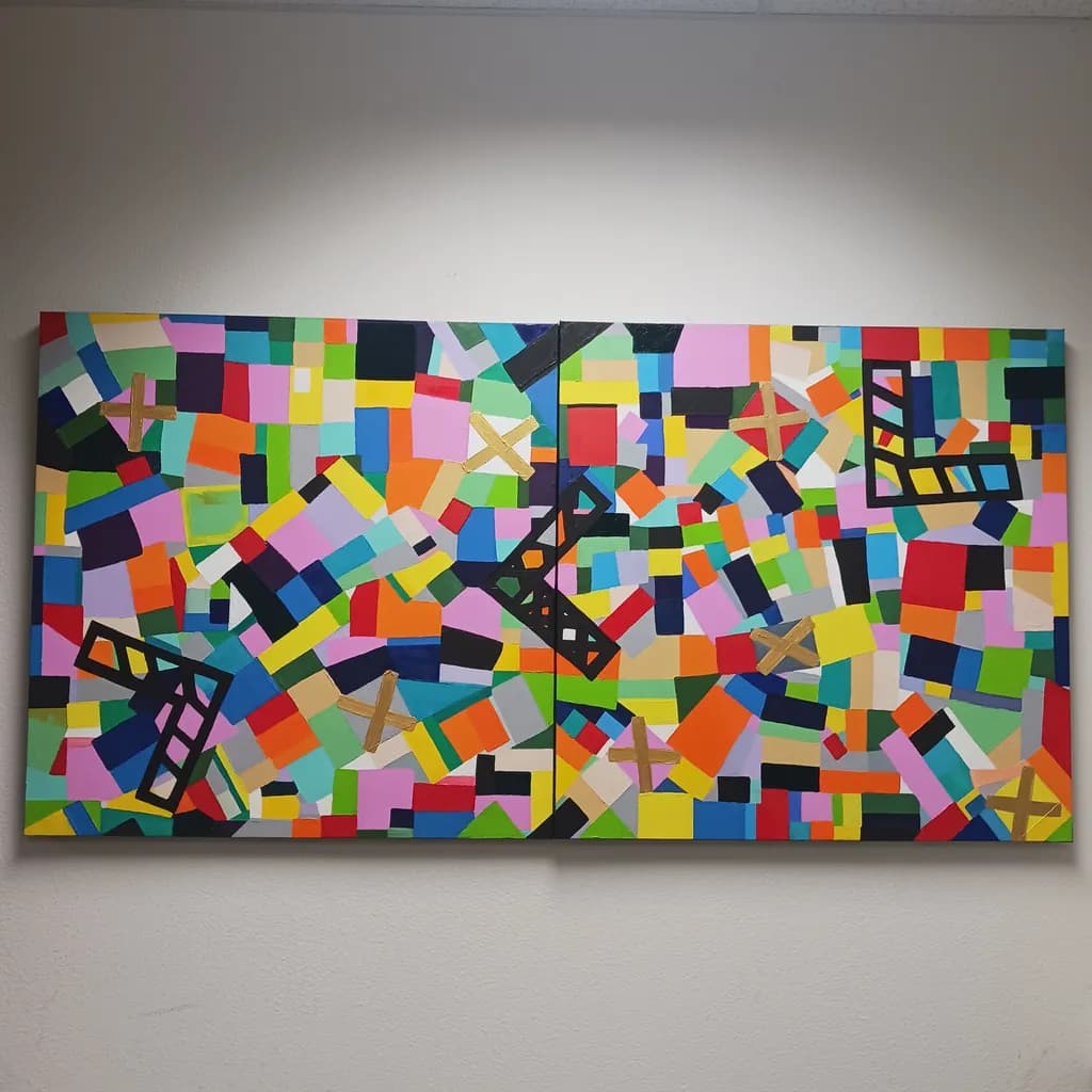 Cool Jazz 1&2 Diptych