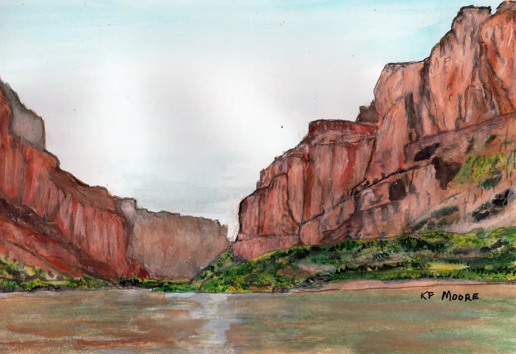 Canyon Reflection