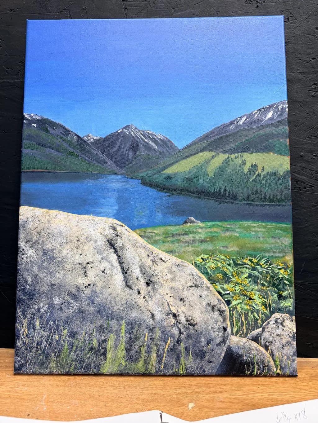 Mountain Lake Vista