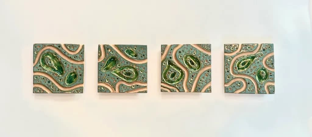 Abstract Topography Tiles