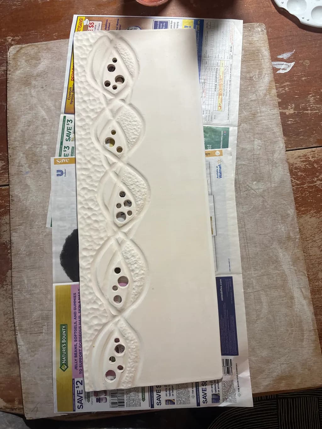 Leaf Pattern Relief