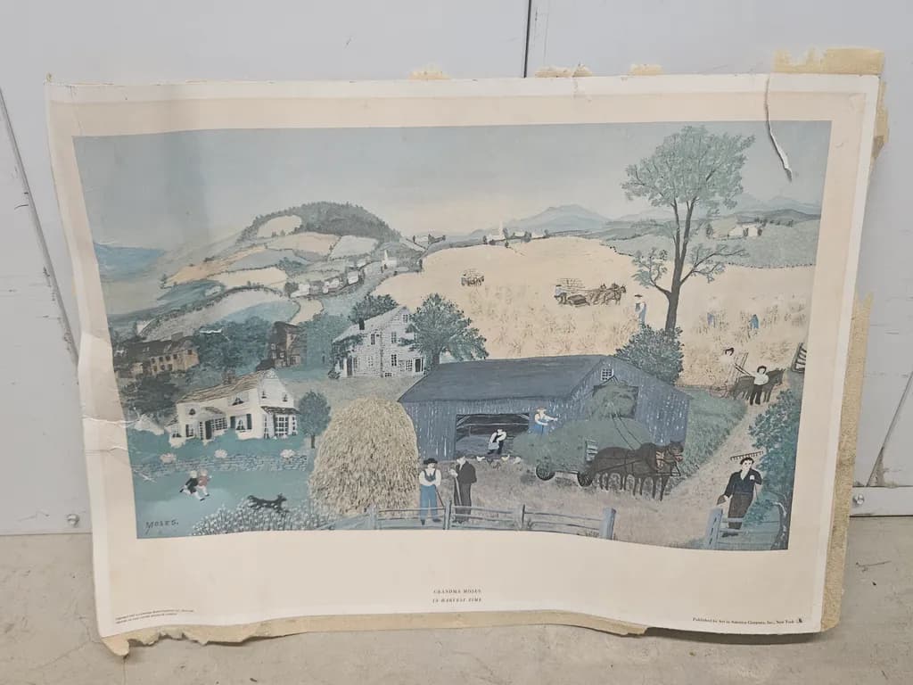 Harvest Time Scene