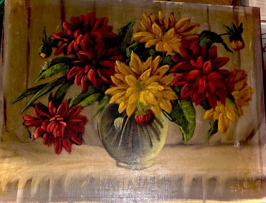 Crimson and Gold Bouquet