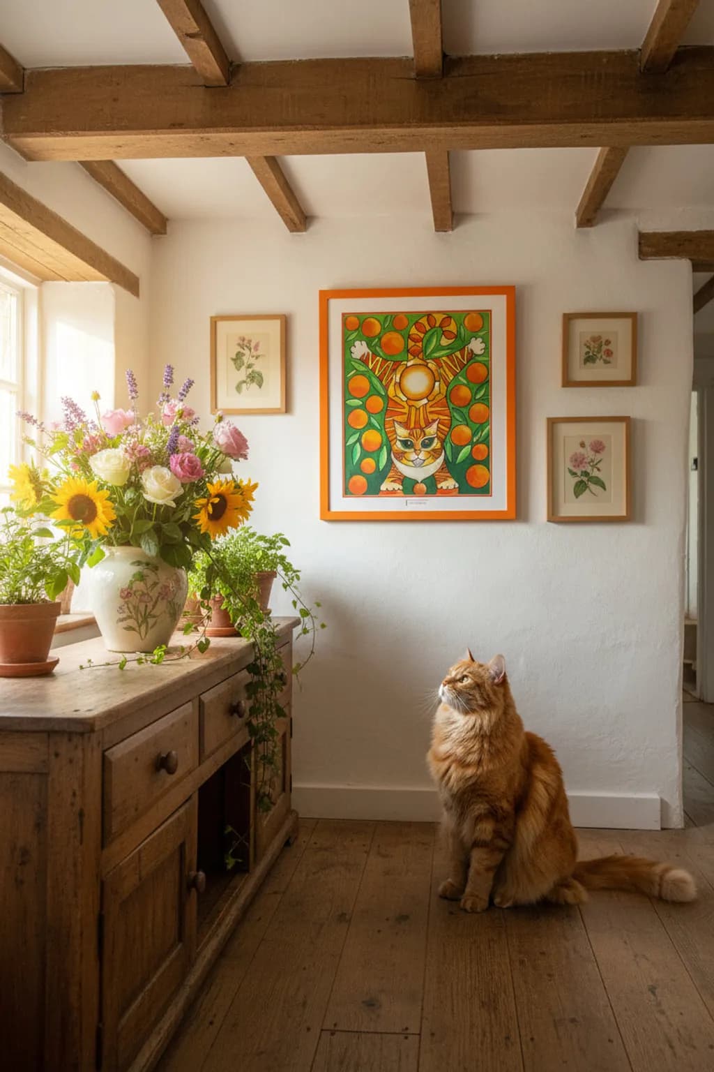 Orange Cat Harmony
