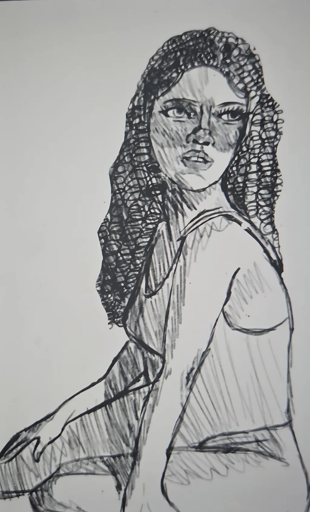 Contemplation Sketch