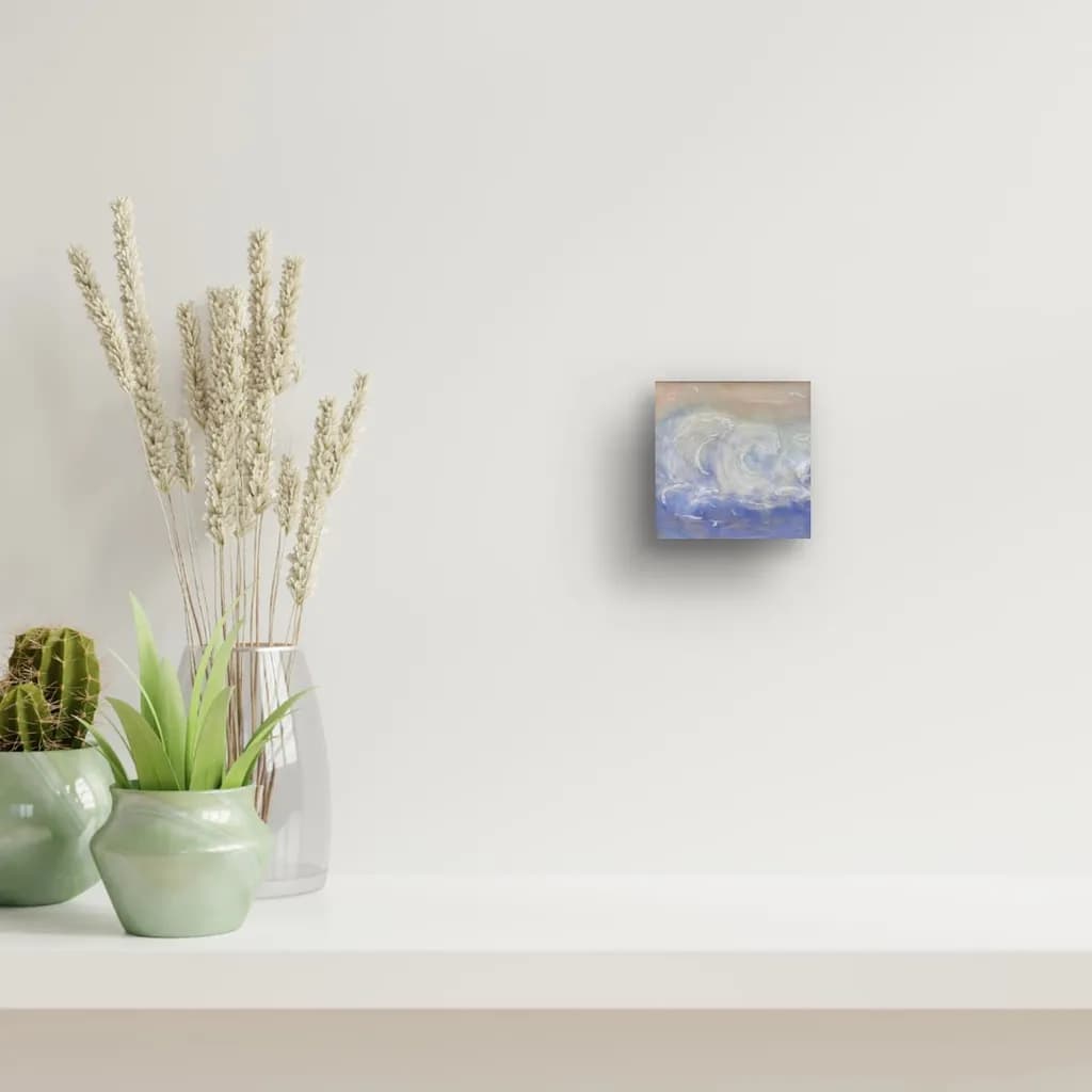 The Wave at Sunset Mockup