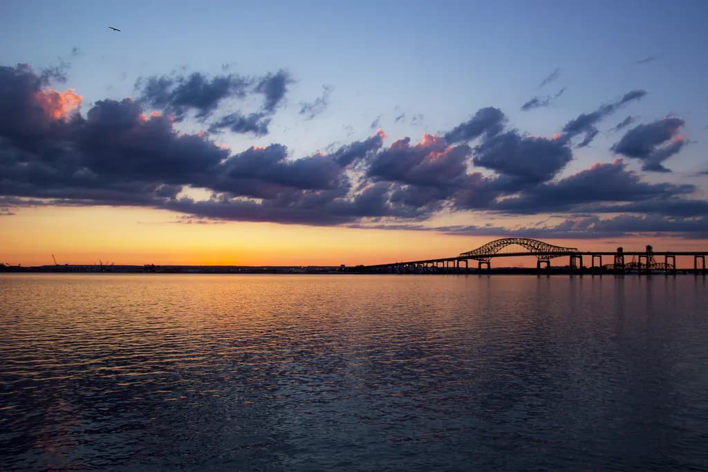 Newark Bay Dusk