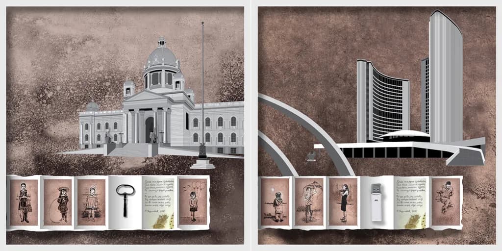 Toronto Landmarks Montage