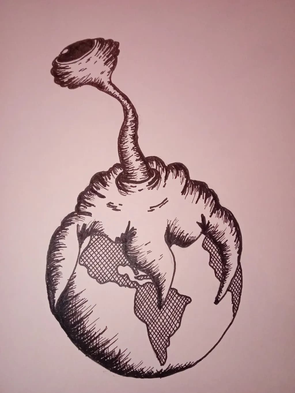 Clawing Earth Eye