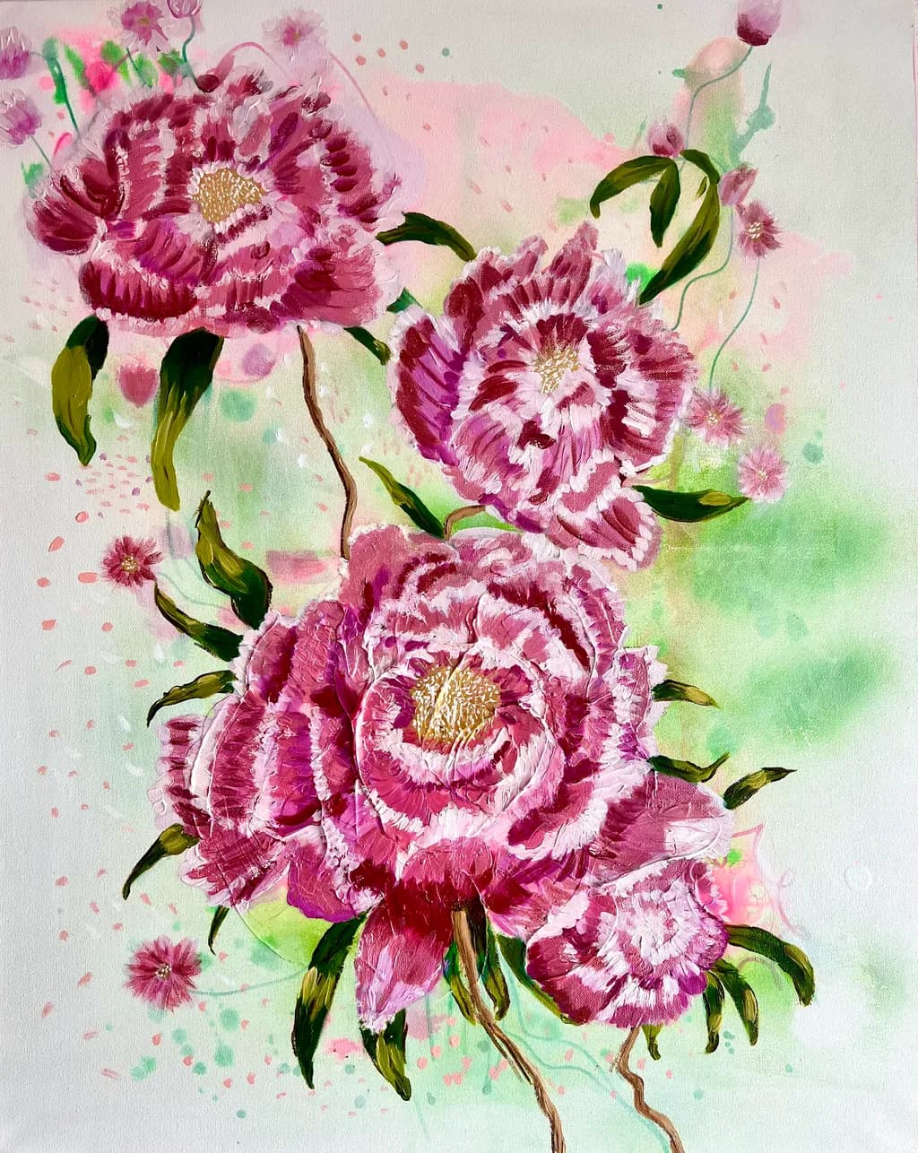 Blushing Peonies
