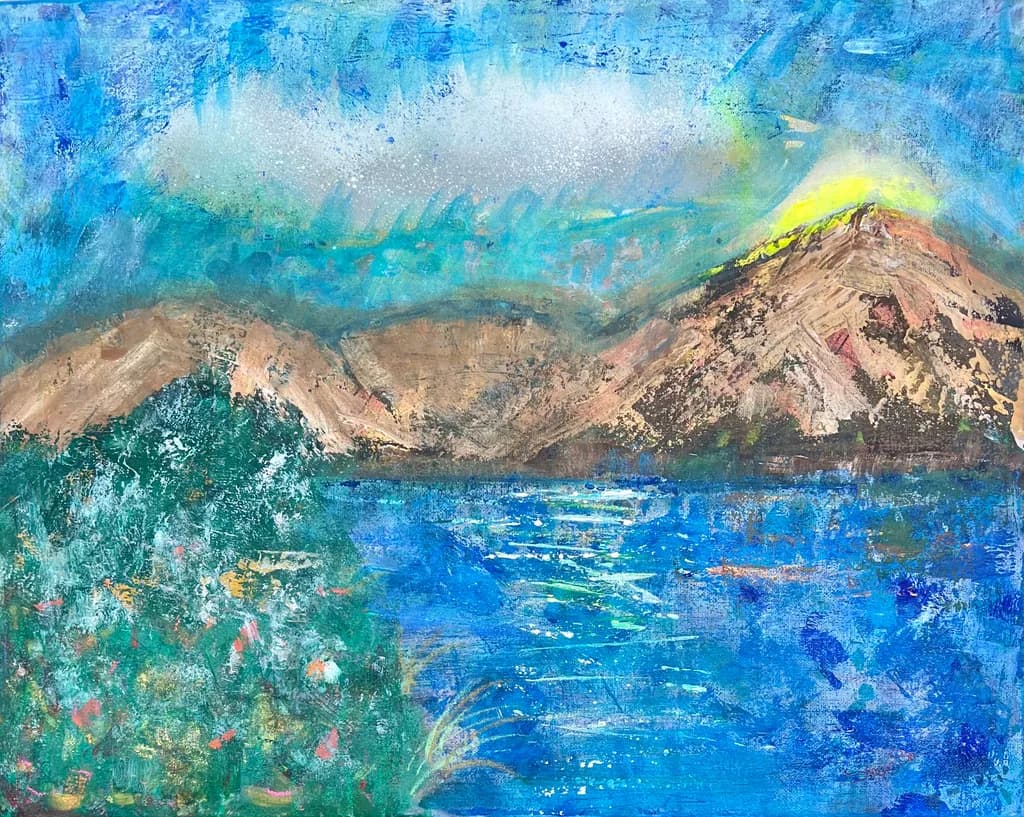 Sunlit Peaks