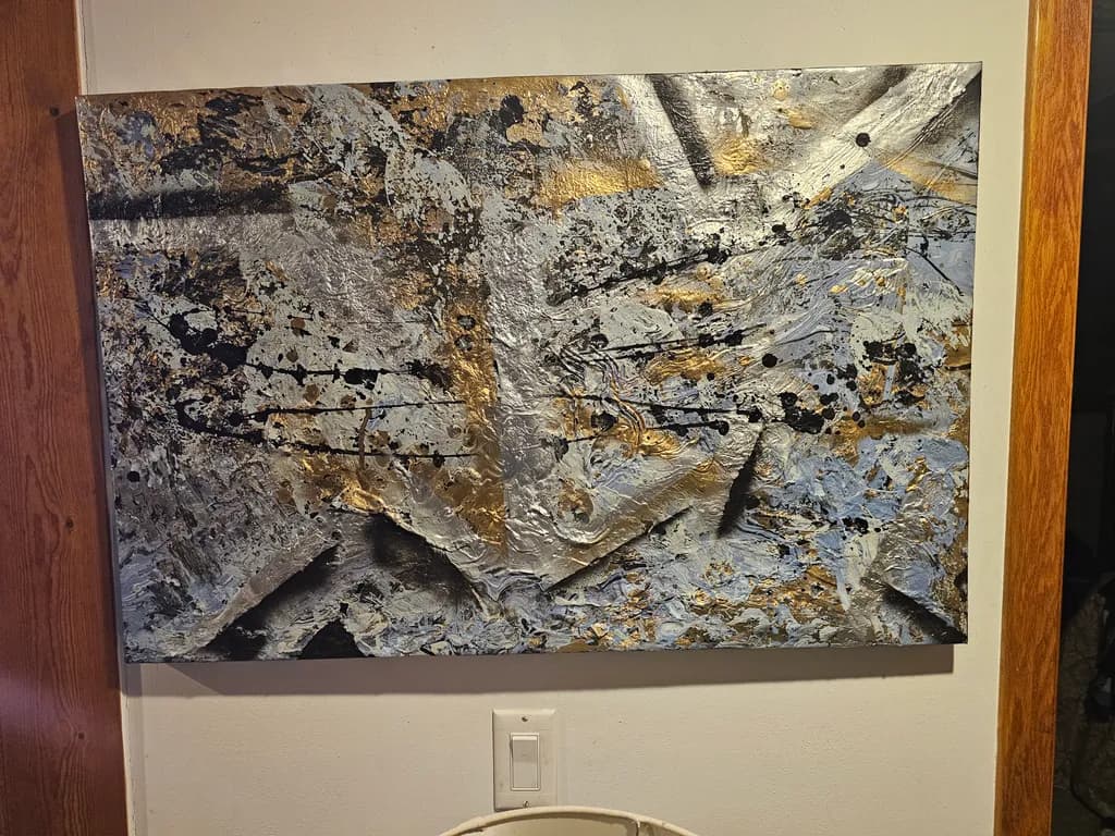 Metallic Splatter