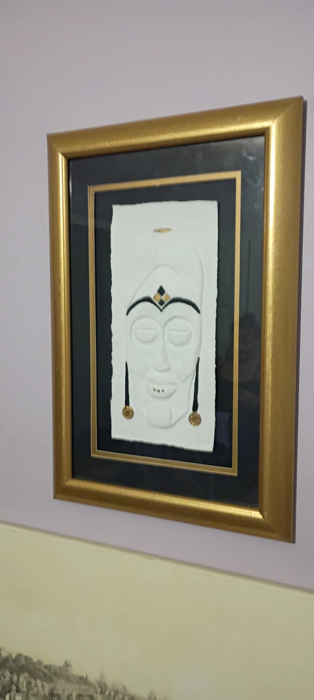 Golden Mask Portrait