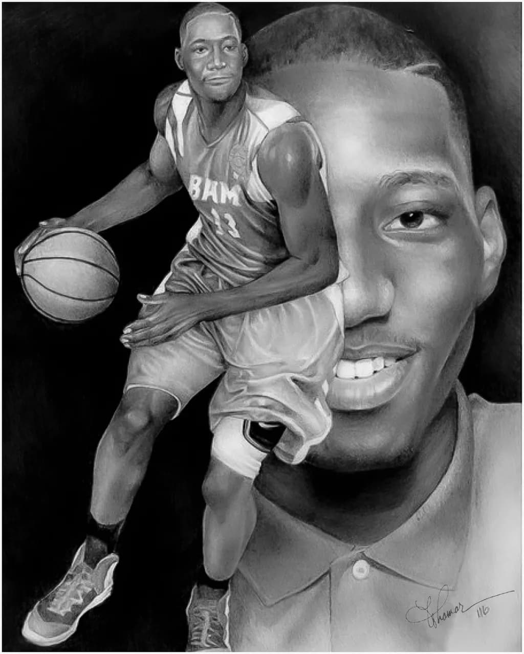 BAM Basketball Portrait