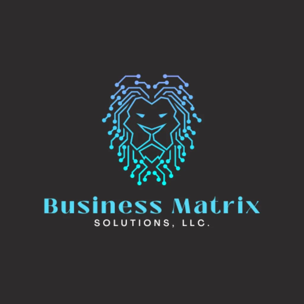 Matrix Lion Emblem