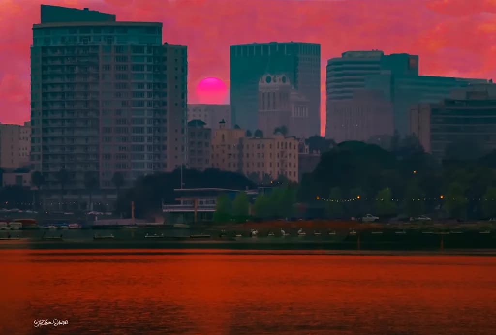 The Big Red Sky