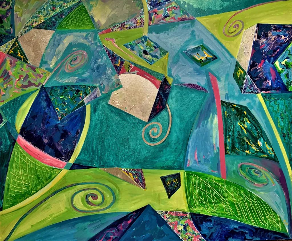 Green in the Cube