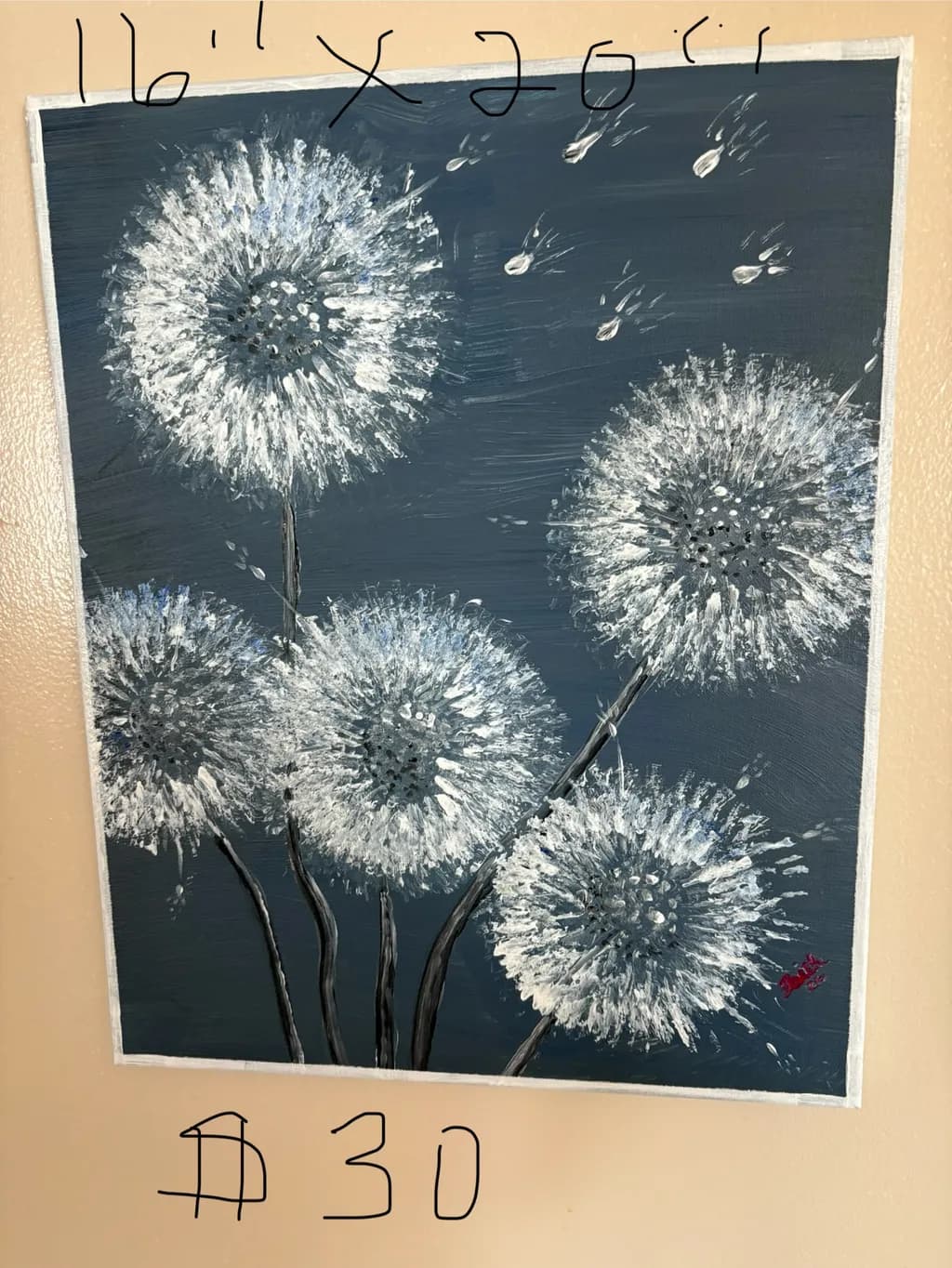 Frosted Dandelions
