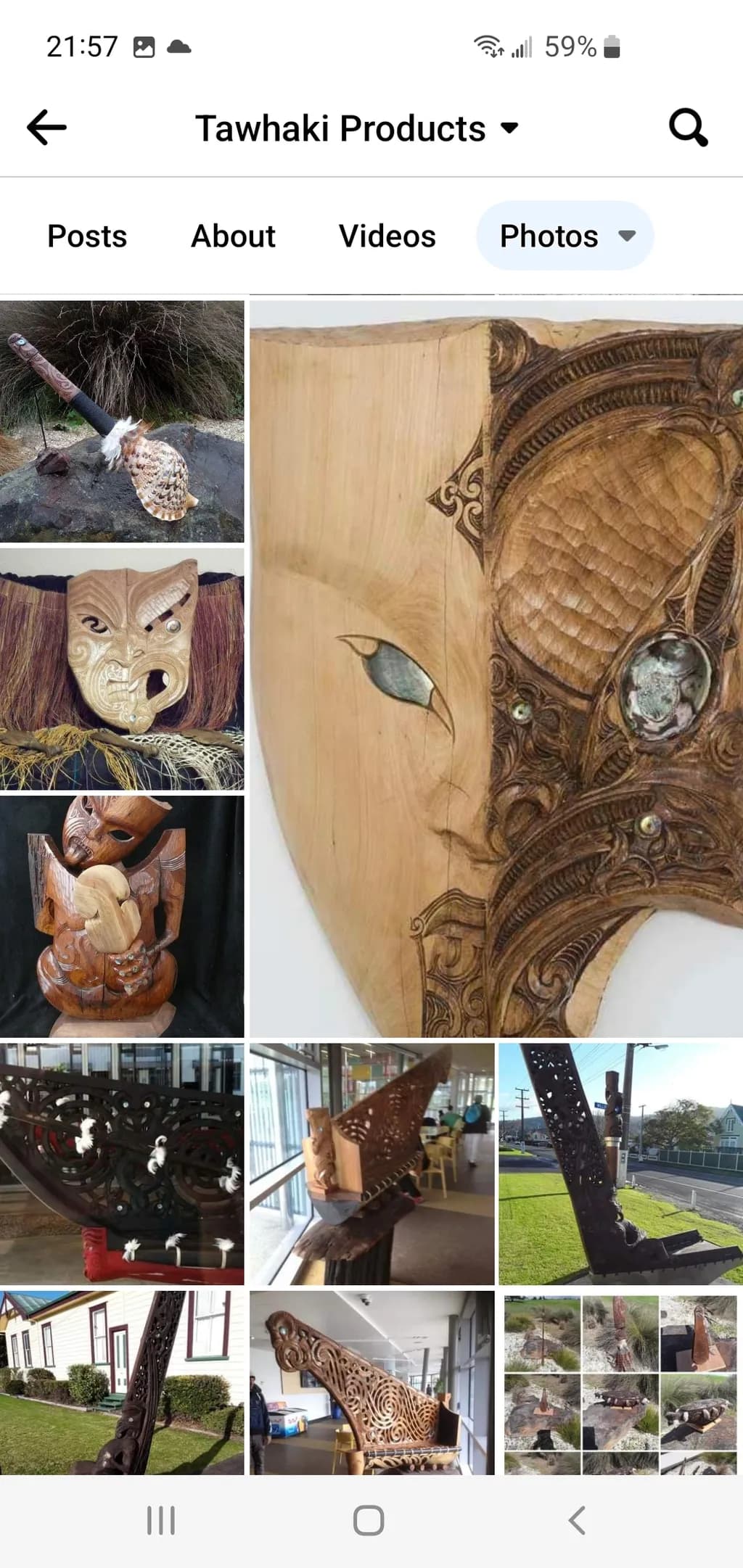 Tawhaki Carvings