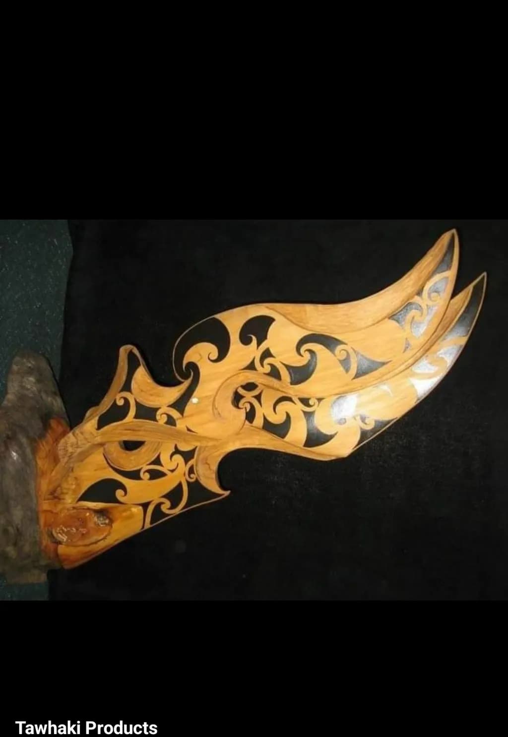 Carved Tribal Wing