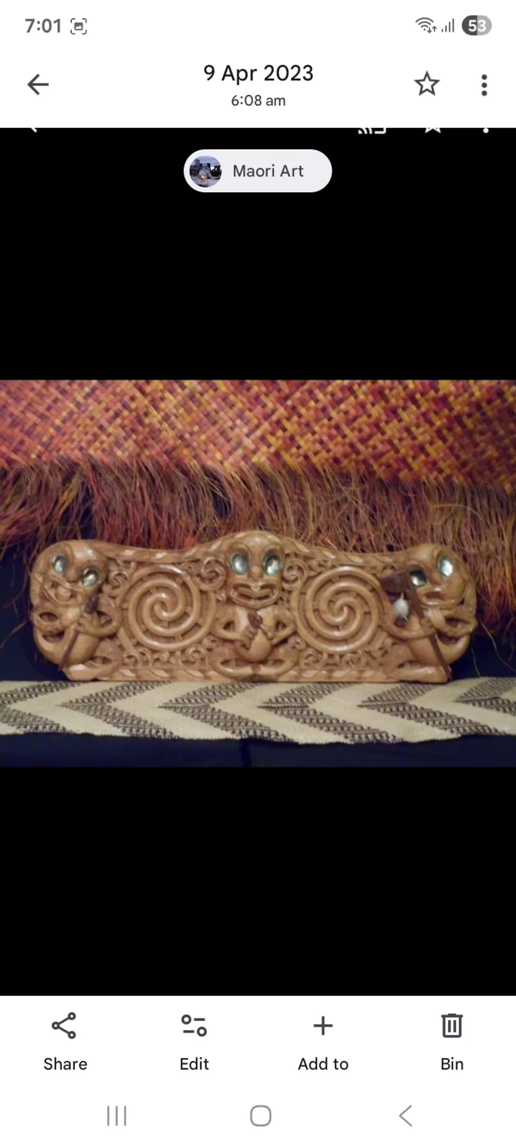 Tribal Guardians Woodcarving