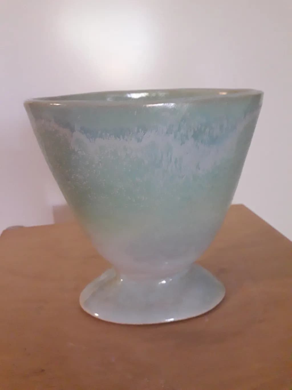 Frosted Glass Vessel