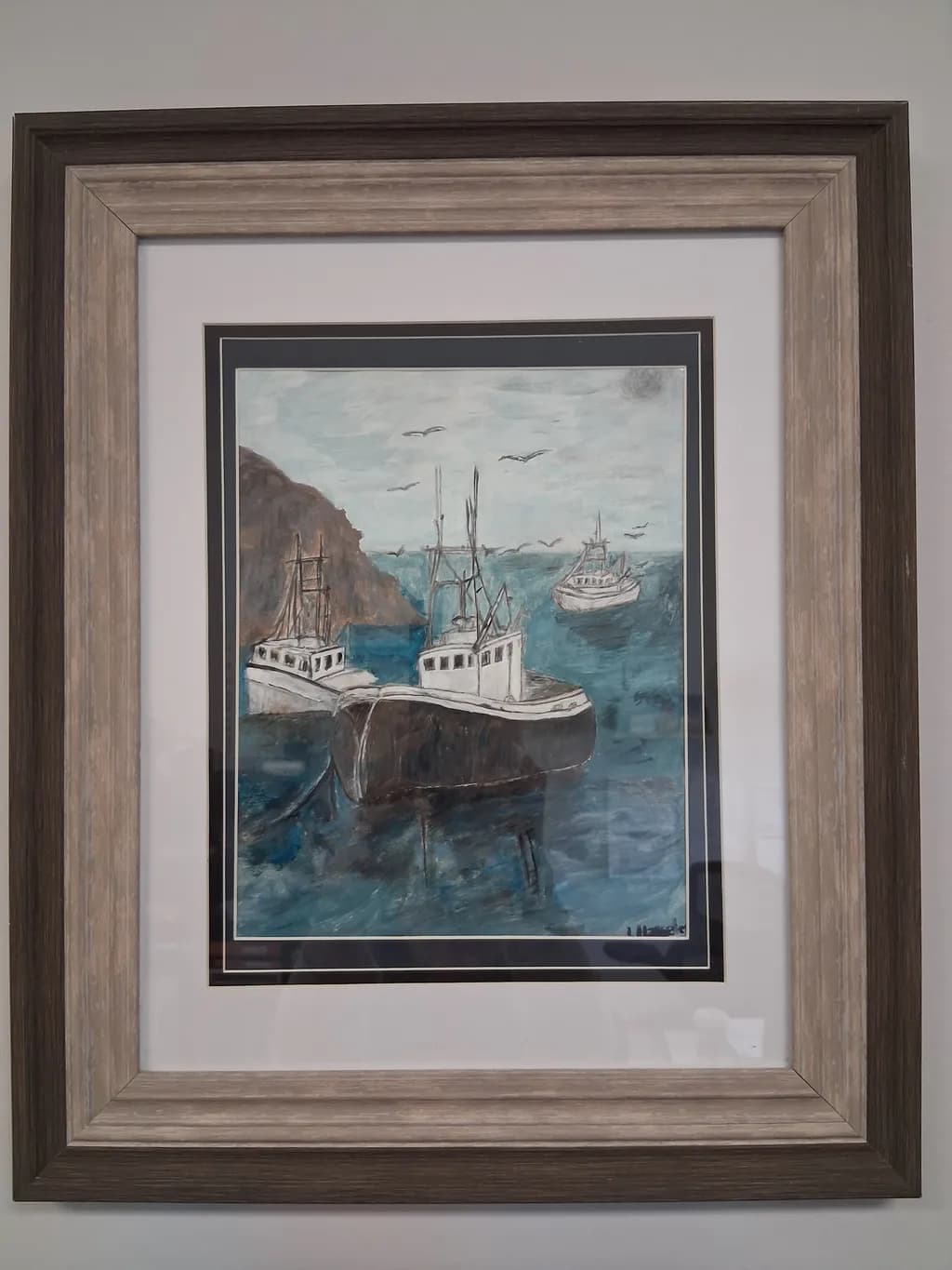 Harbor Fishing Boats