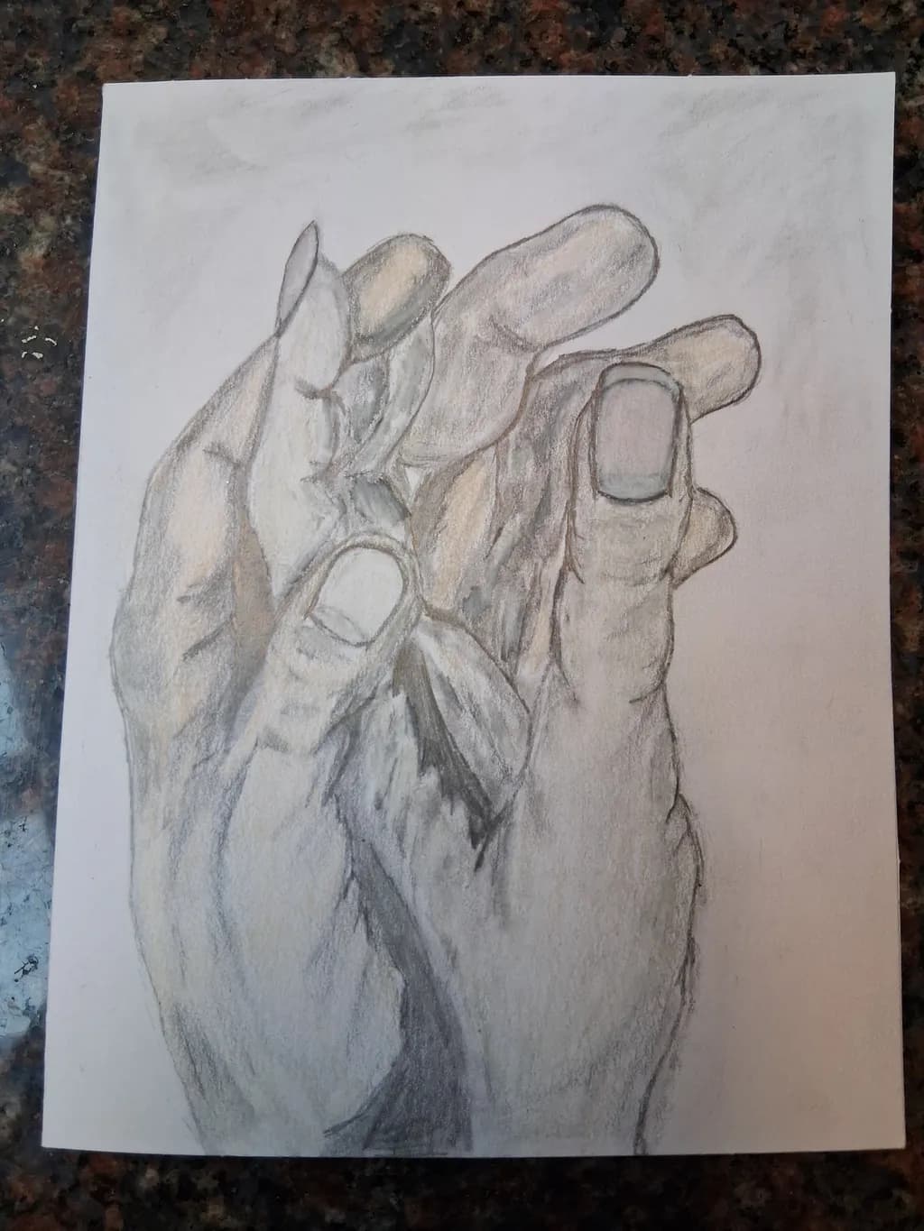 Intertwined Hands