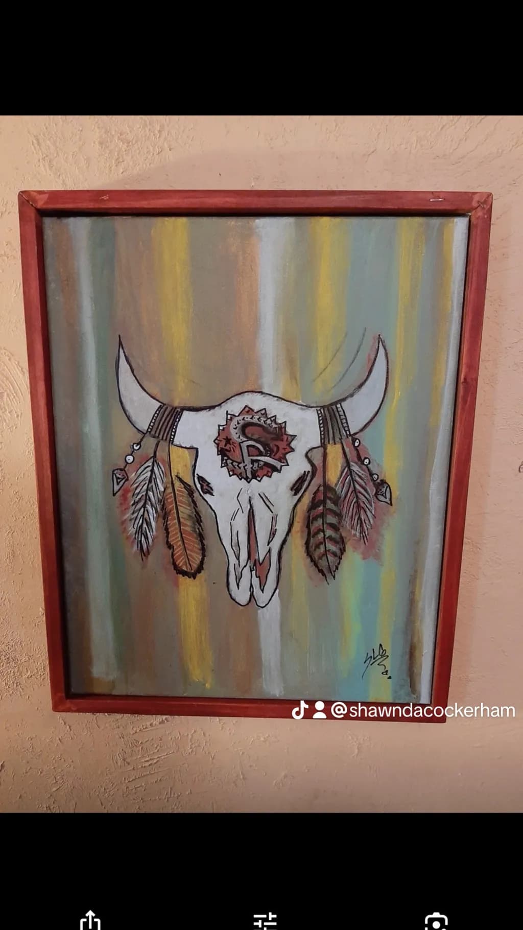 Tribal Skull Emblem