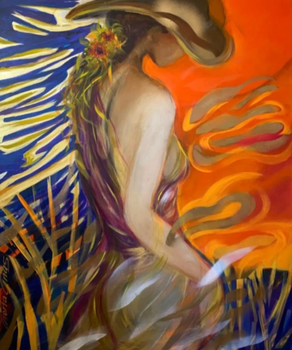 Orange Hat Dancer