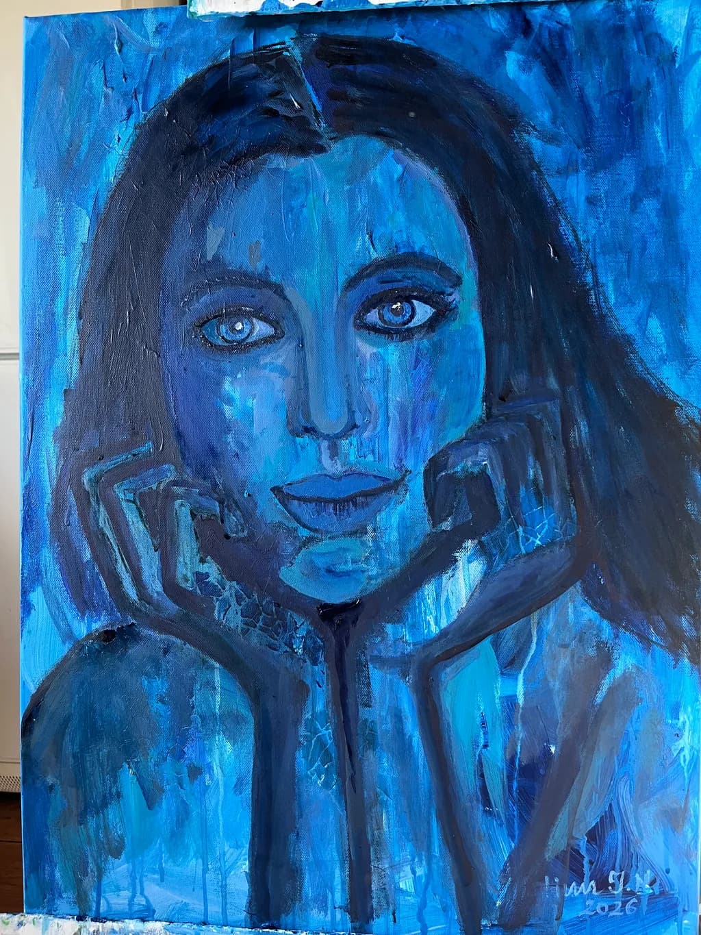 Blue Contemplation