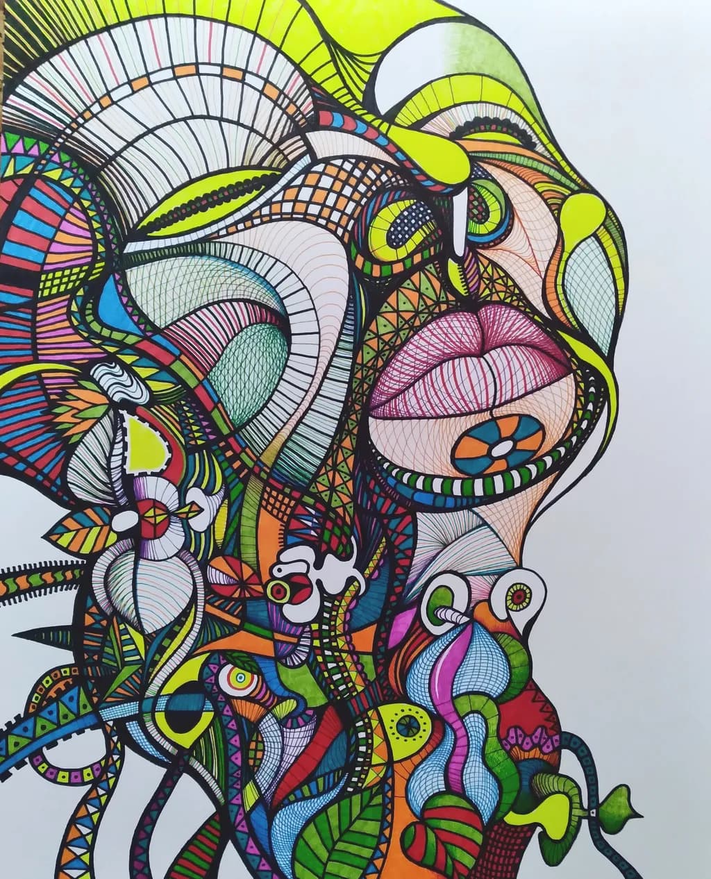 N11 Abstract Portrait