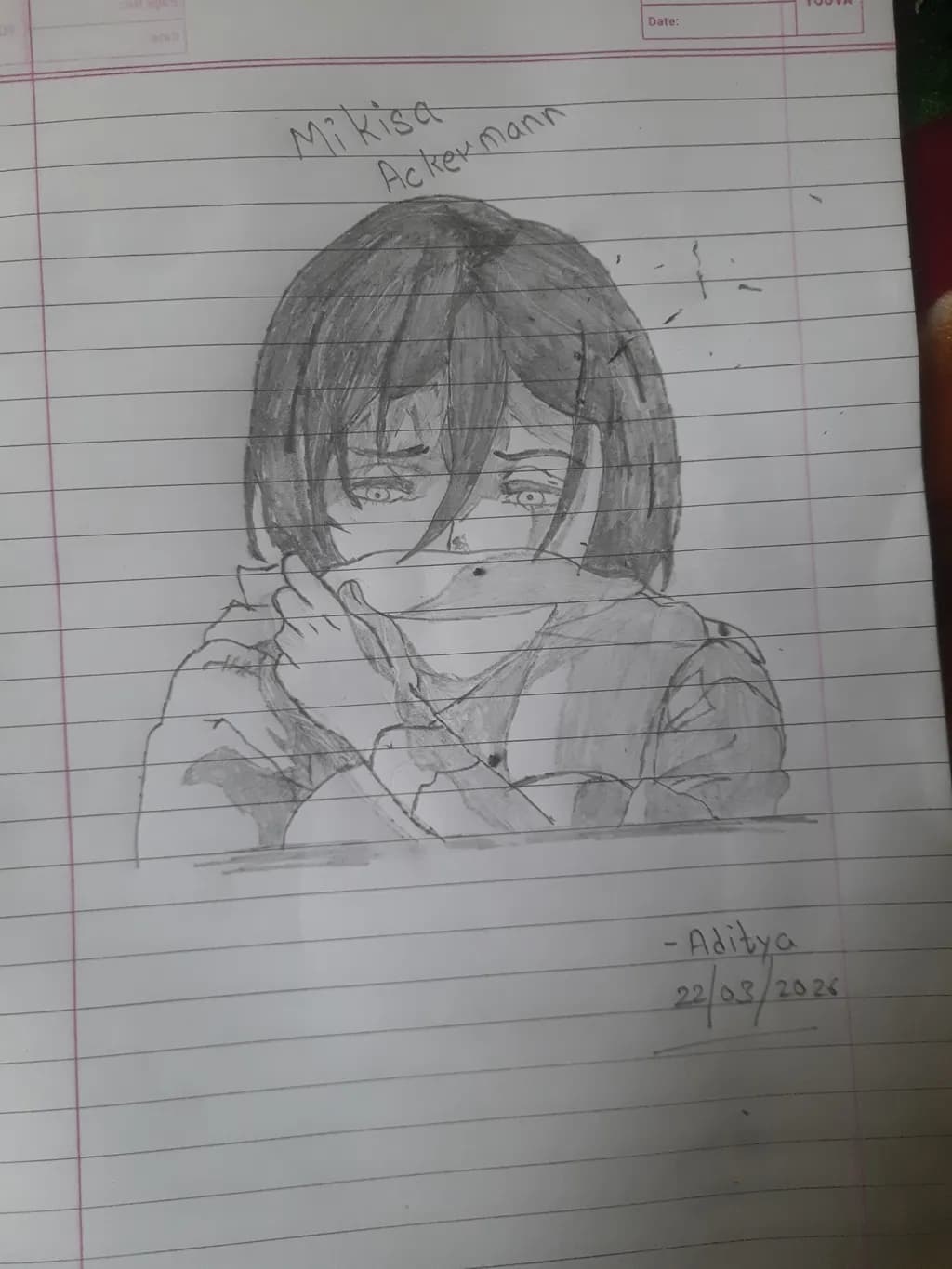 Mikasa's Resolve
