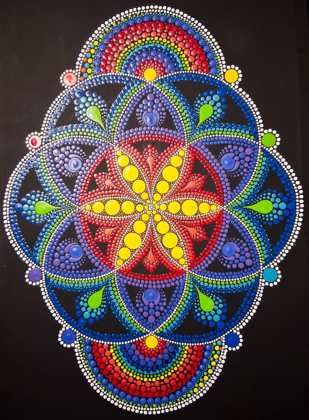 Radiant Spectrum Mandala