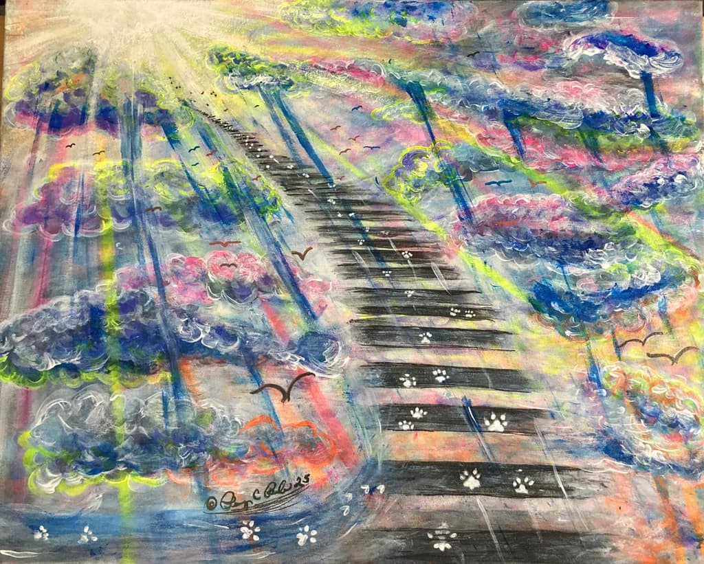 Stairway Through Clouds