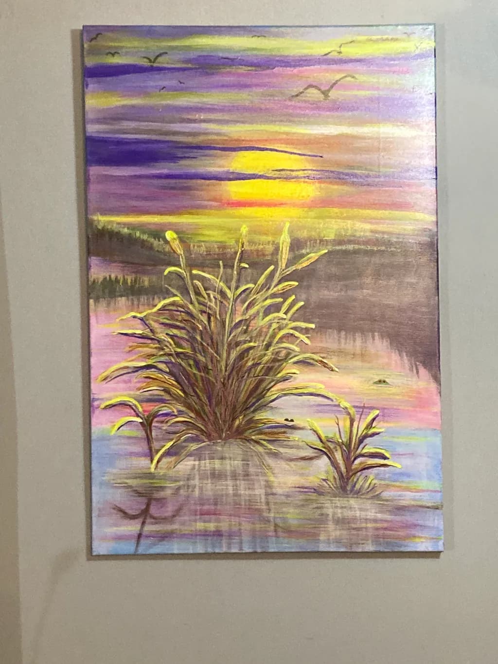 Sunset Reeds