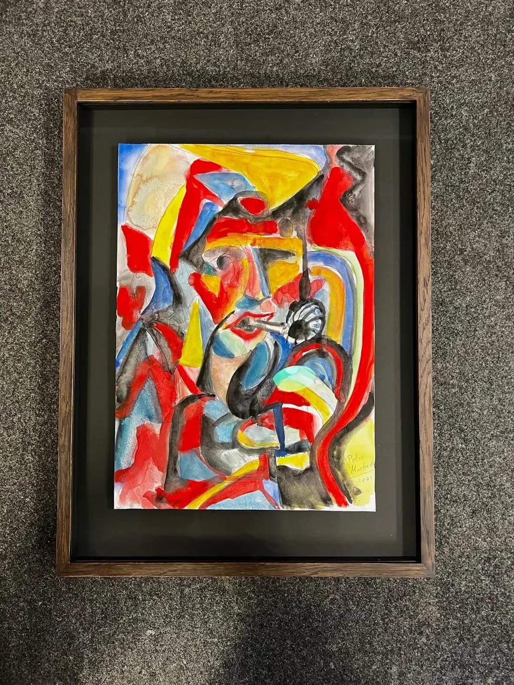 Cubist Musician