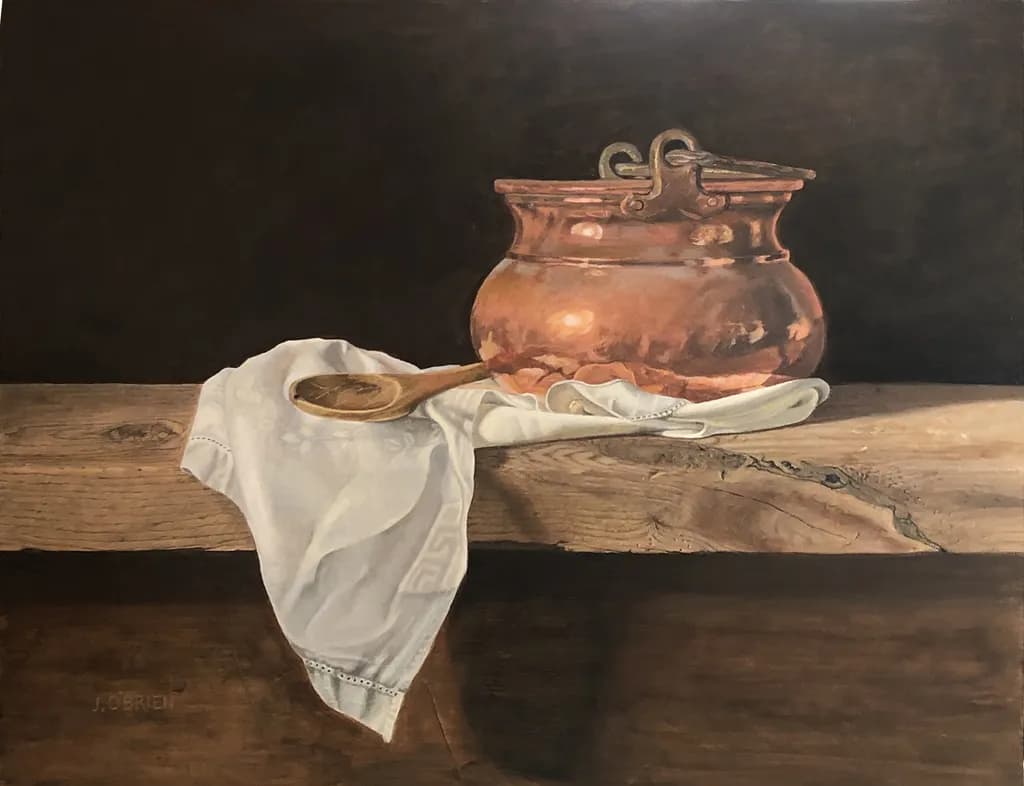 Copper Pot Still Life