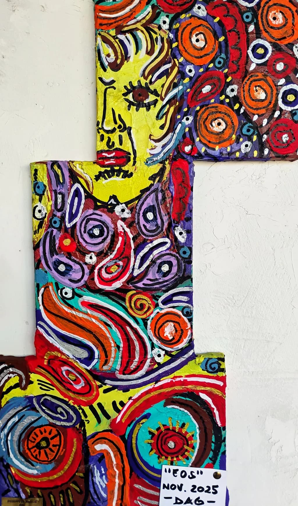 Abstract Faces Composition