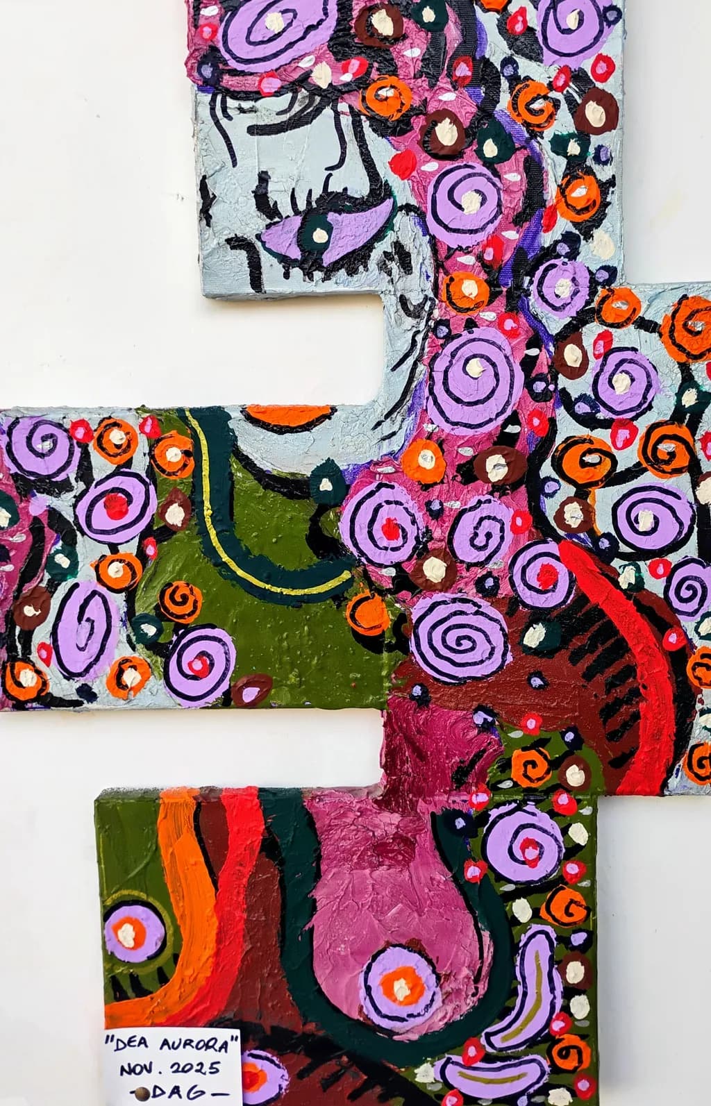 Abstract Puzzle Portrait