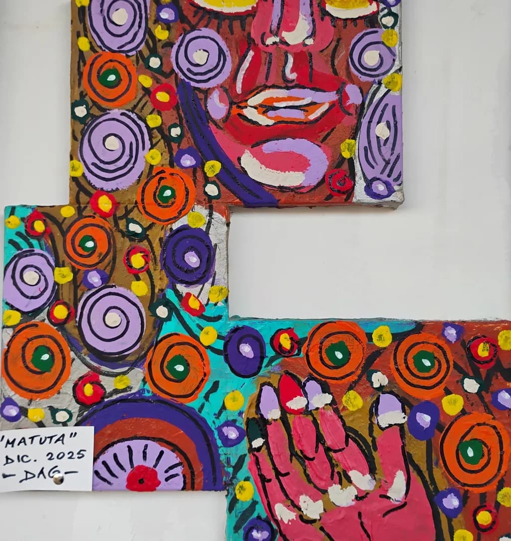 Abstract Faces and Hands