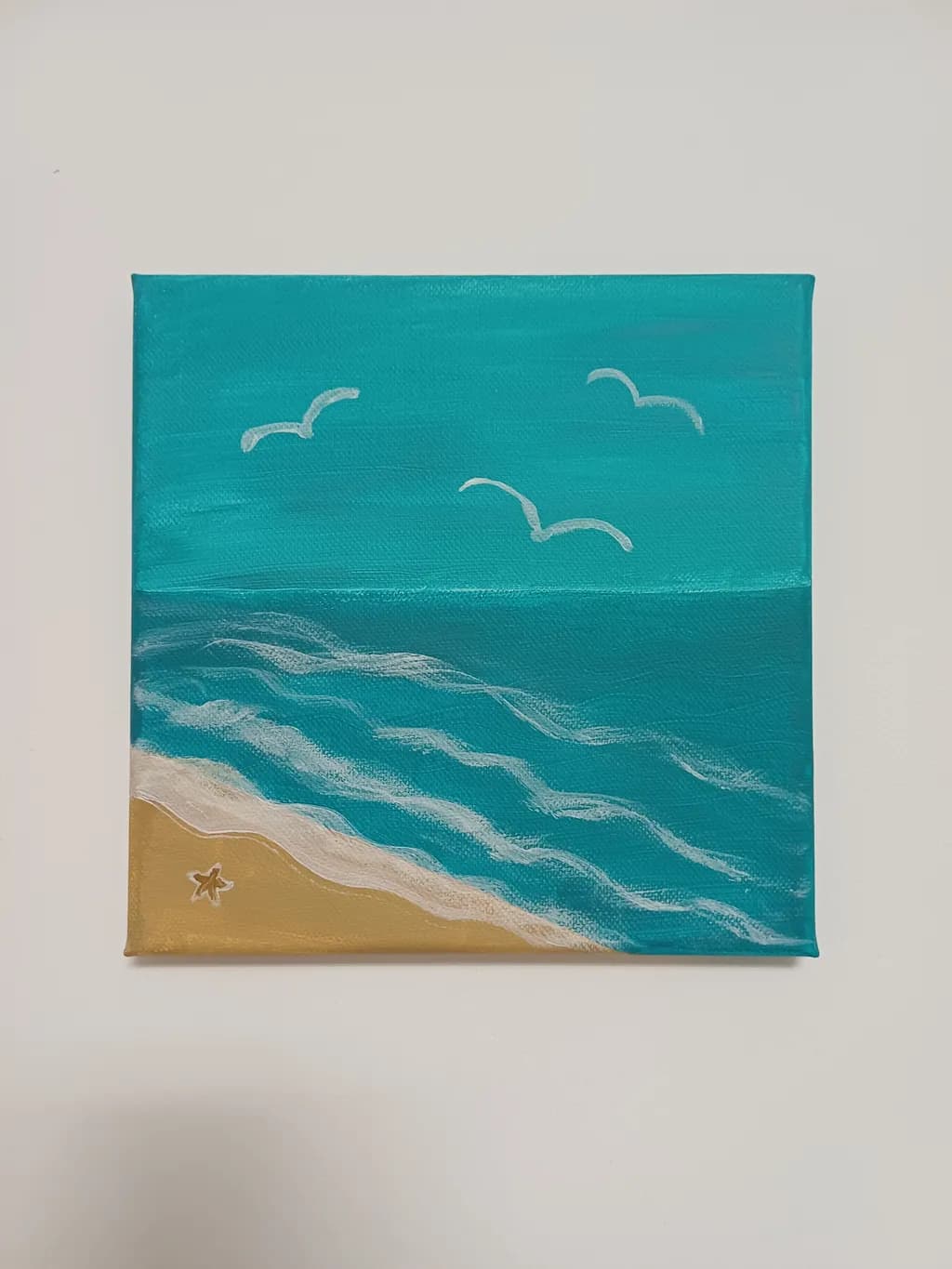 Coastal Beach Scene
