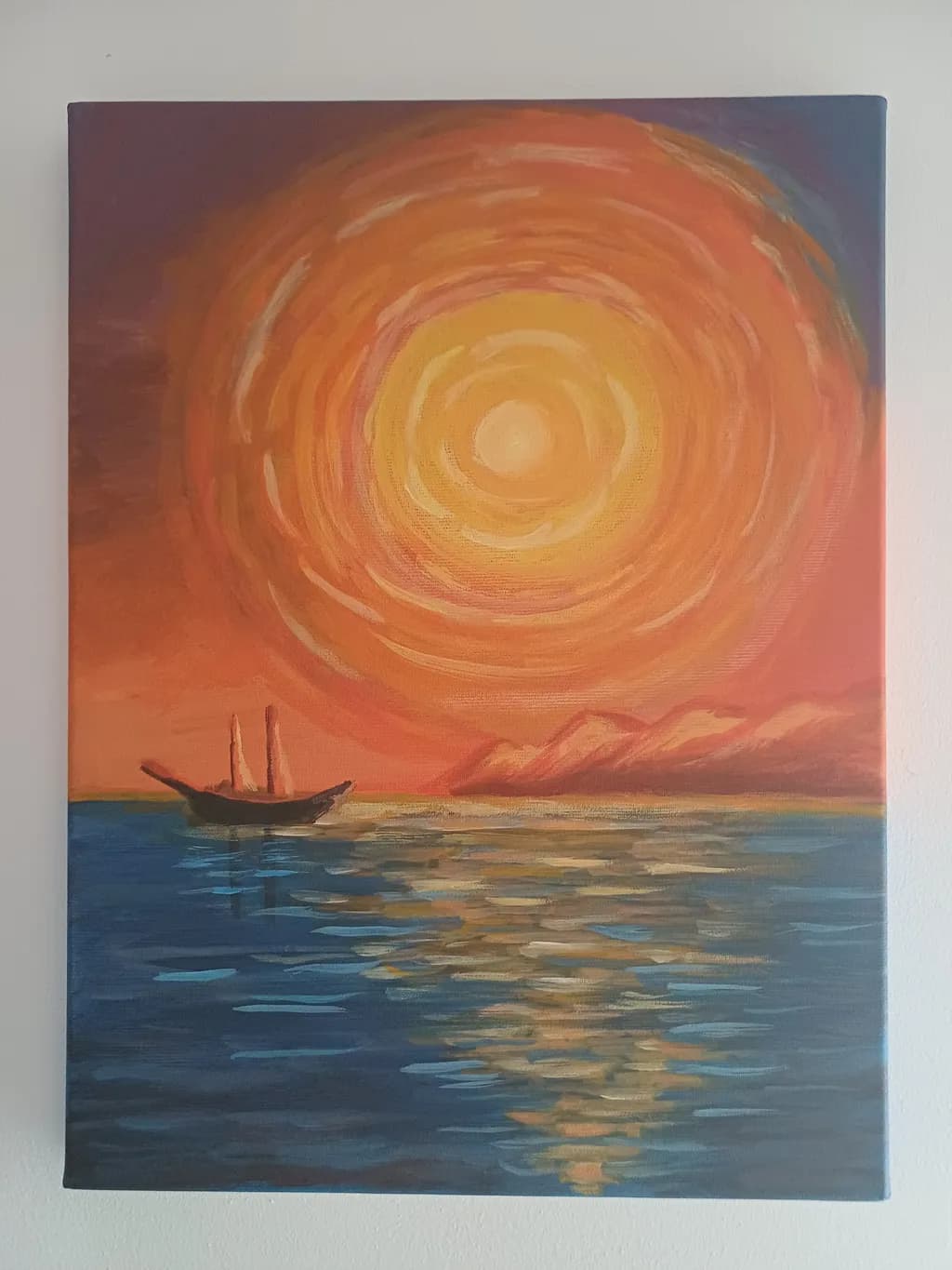 Sunset Over Water