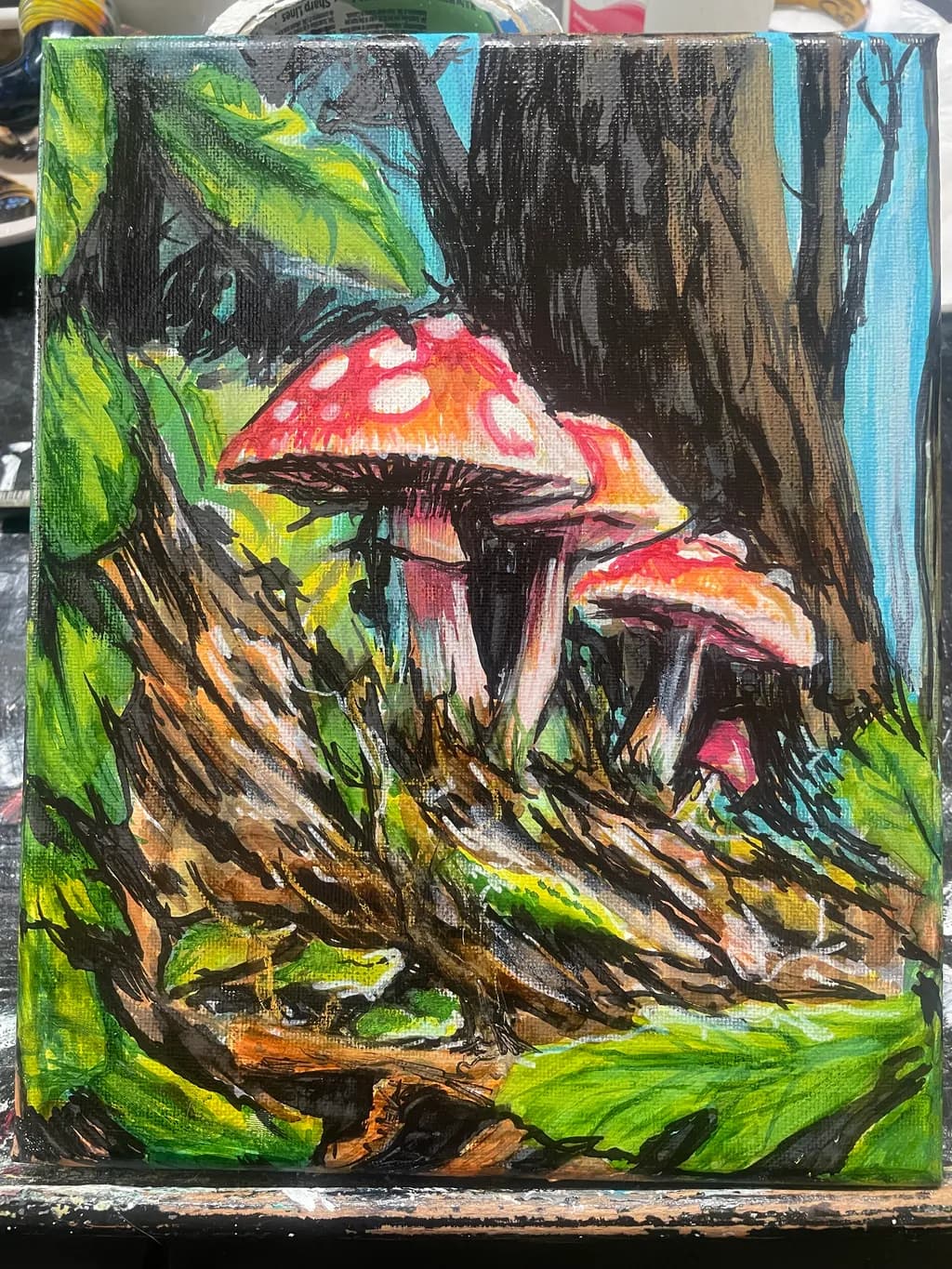 Forest Mushrooms Cluster