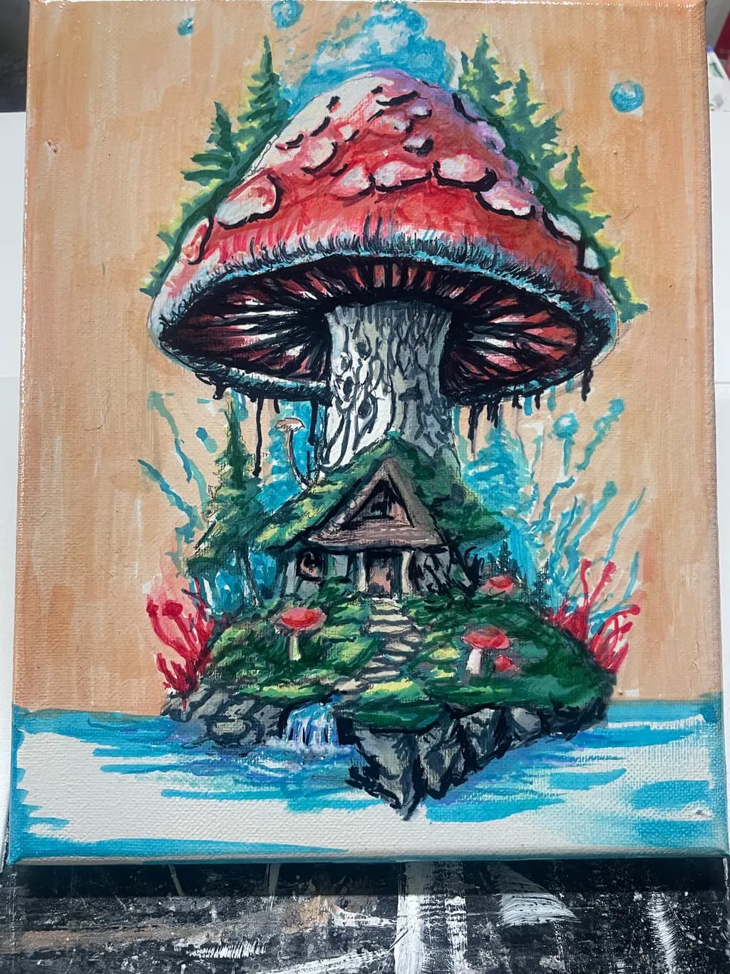 Mushroom Cottage Island