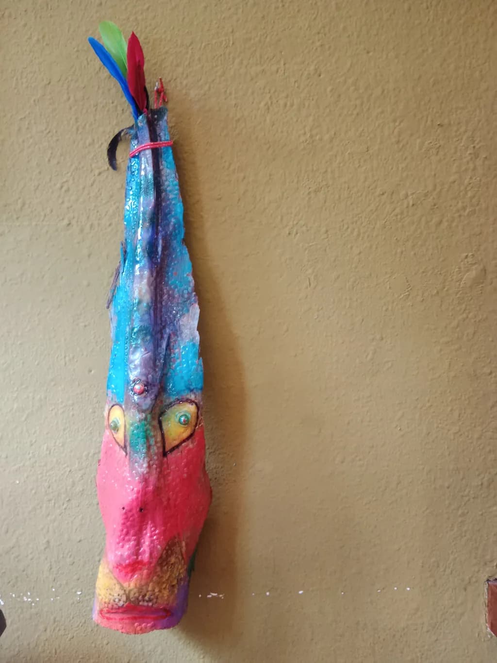 Feathered Tribal Mask